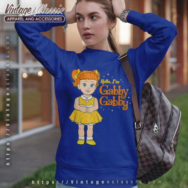 Disney Pixar Toy Story 4 Hello Im Gabby Gabby Sweatshirt Disney Pixar Toy Story 4 Hello Im Gabby Gabby Sweatshirt
