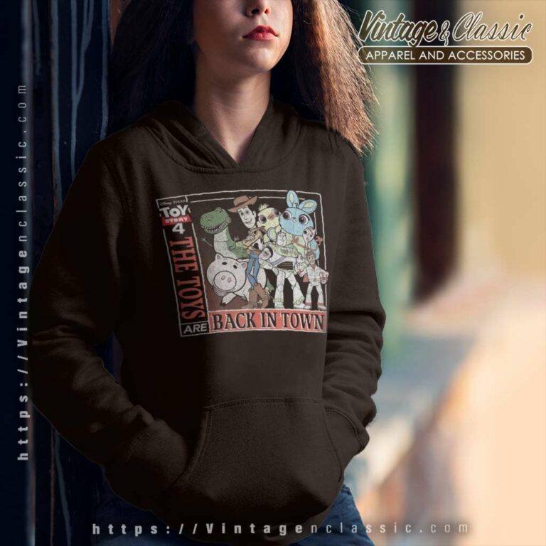 Disney Pixar Toy Story 4 Toys Are Back In Town Hoodie Disney Pixar Toy Story 4 Toys Are Back In Town Hoodie