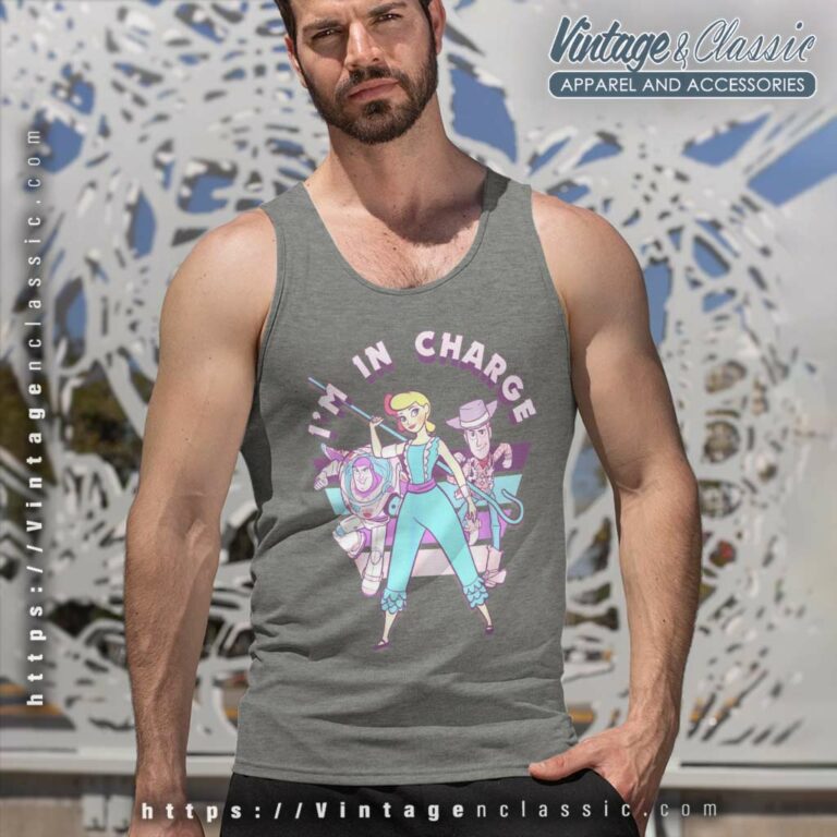 Disney Pixar Toy Story Little Bo Peep Im In Charge Tank Top Racerback Disney Pixar Toy Story Little Bo Peep Im In Charge Tank Top Racerback