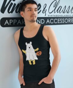 Disney Pooh Halloween Boo Shirt Tank Top Racerback