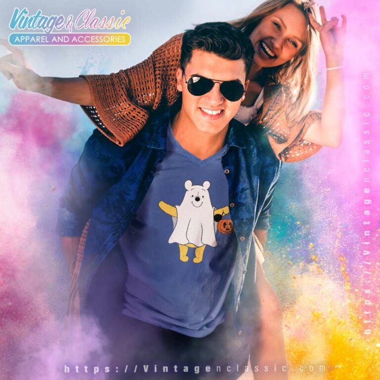 Disney Pooh Halloween Boo Shirt V Neck TShirt Disney Pooh Halloween Boo Shirt V Neck TShirt