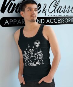 Disney Skeleton Mickey Halloween Shirt 4 Disney Skeleton Mickey Halloween Tank Top Racerback