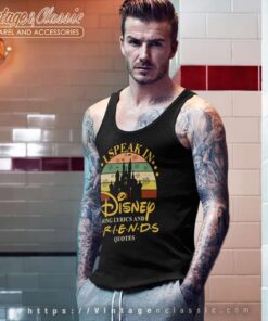Disney Song Lyrics And Friends Quotes Tank Top Racerback