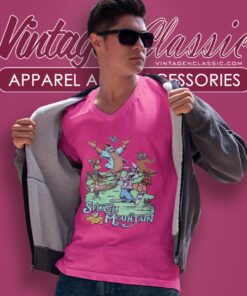 Disney Splash Mountain V Neck TShirt