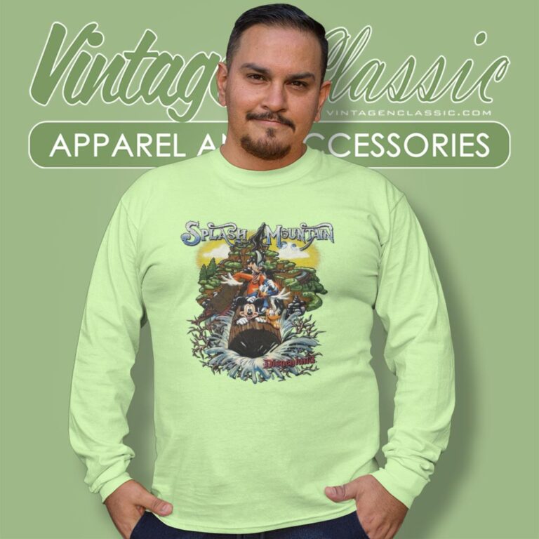 Disney Splash Mountain Vintage Long Sleeve Tee Disney Splash Mountain Vintage Long Sleeve Tee
