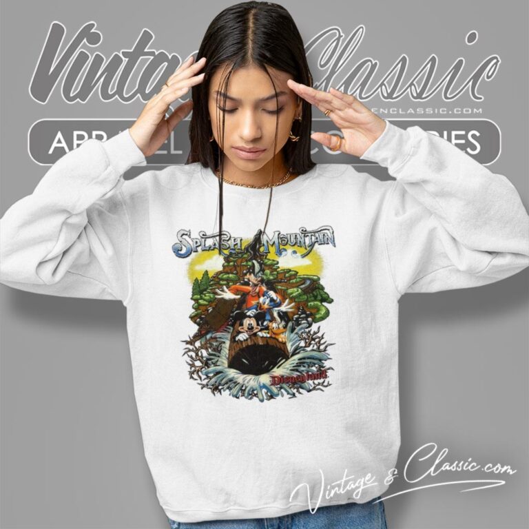 Disney Splash Mountain Vintage Sweatshirt Disney Splash Mountain Vintage Sweatshirt