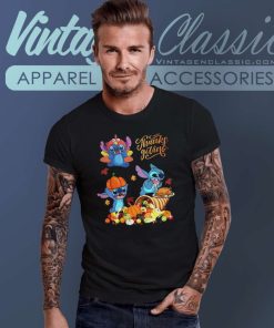 Disney Stitch Happy Thanksgiving T Shirt