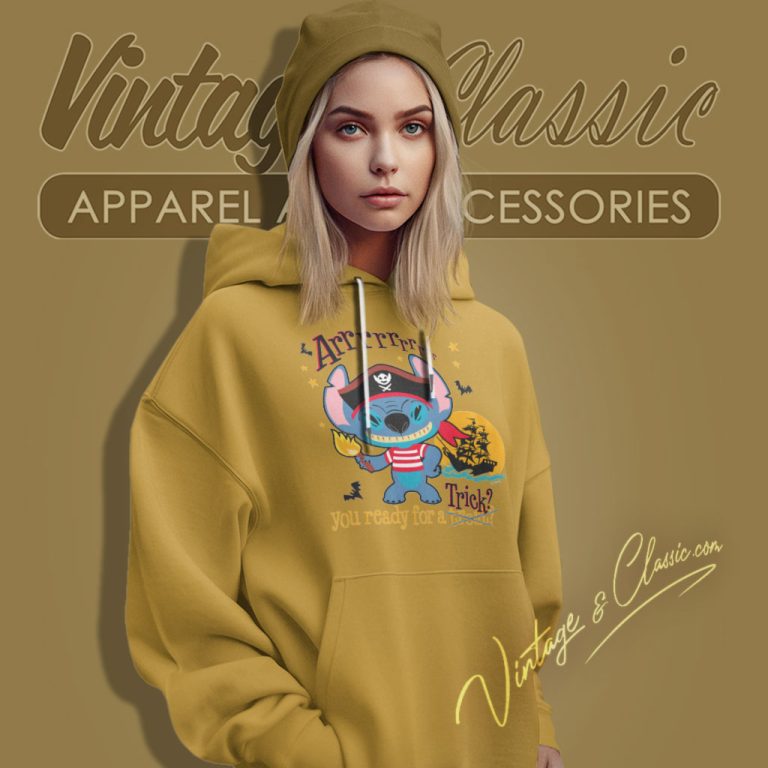 Disney Stitch Pirate Hoodie Disney Stitch Pirate Hoodie