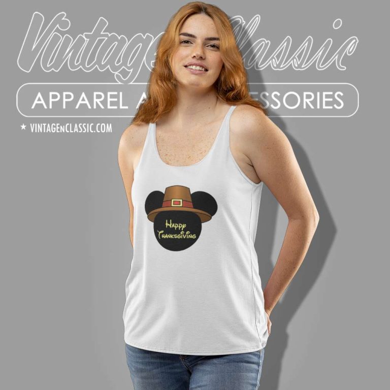 Disney Thanksgiving Iron On Transfer For Tank Top Racerback Disney Thanksgiving Iron On Transfer For Tank Top Racerback