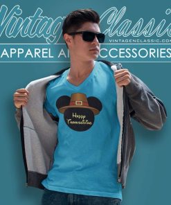 Disney Thanksgiving Iron On Transfer For V Neck TShirt