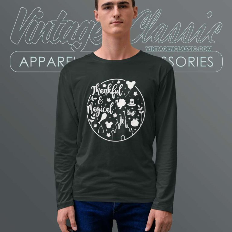 Disney Thanksgiving Magical Long Sleeve Tee Disney Thanksgiving Magical Long Sleeve Tee