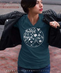 Disney Thanksgiving Magical Shirt 6 Disney Thanksgiving Magical V Neck TShirt
