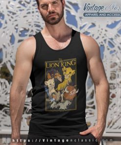 Disney The Lion King Poster Shirt Tank Top Racerback
