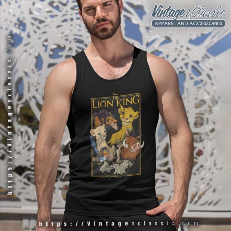 Disney The Lion King Poster Shirt Tank Top Racerback Disney The Lion King Poster Shirt Tank Top Racerback