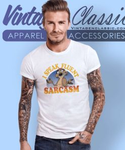 Disney The Lion King Shirt Timon Fluent Sarcasm T Shirt