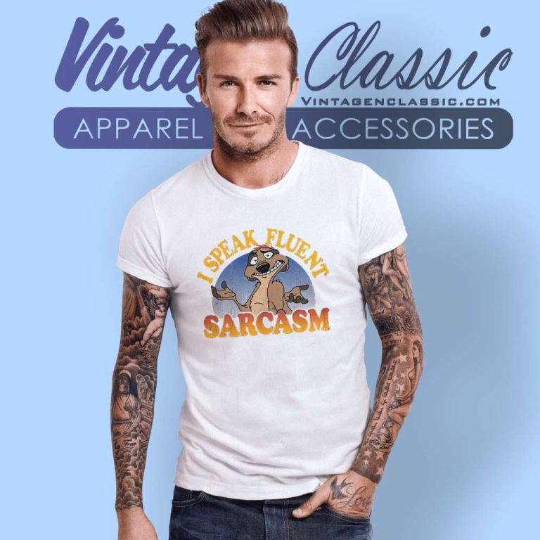 Disney The Lion King Shirt Timon Fluent Sarcasm T Shirt Disney The Lion King Shirt Timon Fluent Sarcasm T Shirt