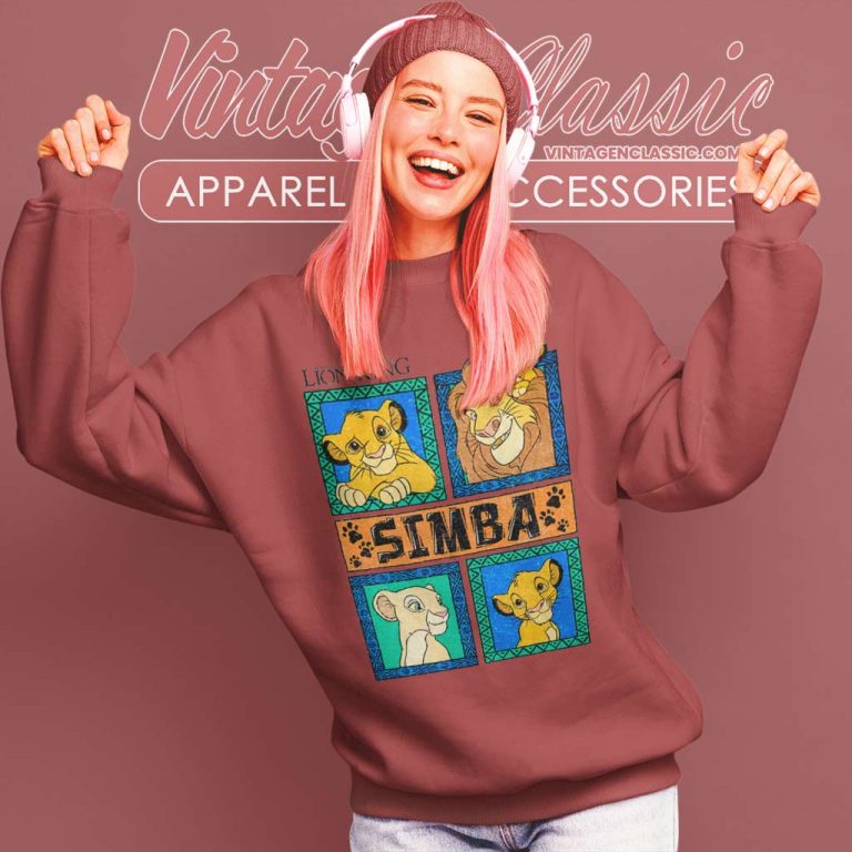 Disney The Lion King Simba Shirt Sweatshirt Disney The Lion King Simba Shirt Sweatshirt