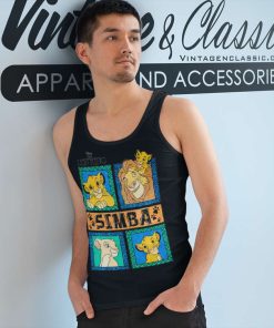 Disney The Lion King Simba Shirt Tank Top Racerback