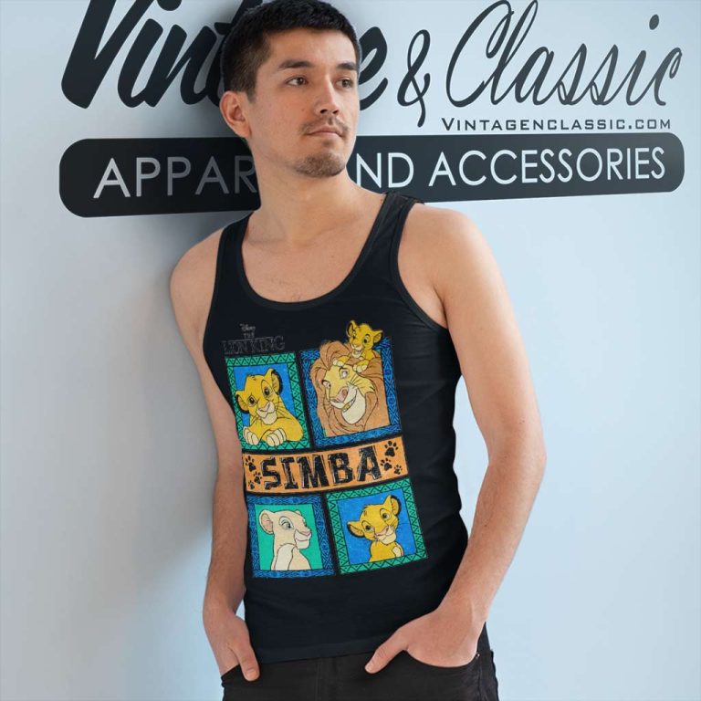 Disney The Lion King Simba Shirt Tank Top Racerback Disney The Lion King Simba Shirt Tank Top Racerback