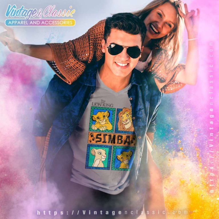 Disney The Lion King Simba Shirt V Neck TShirt Disney The Lion King Simba Shirt V Neck TShirt