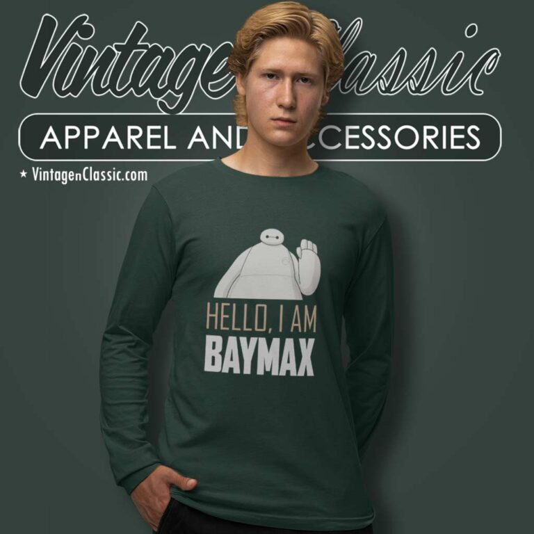 Disney The Series I Am Baymax Long Sleeve Tee Disney The Series I Am Baymax Long Sleeve Tee