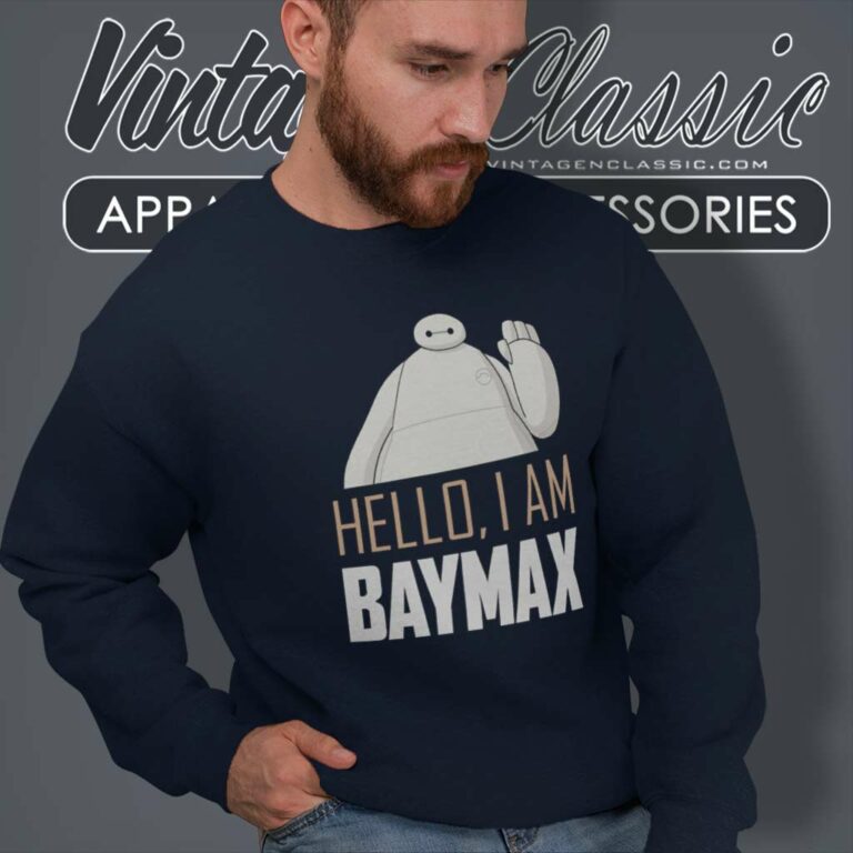 Disney The Series I Am Baymax Sweatshirt Disney The Series I Am Baymax Sweatshirt
