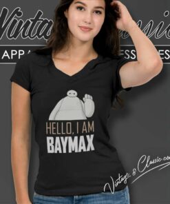 Disney The Series I Am Baymax Shirt 5 Disney The Series I Am Baymax V Neck TShirt