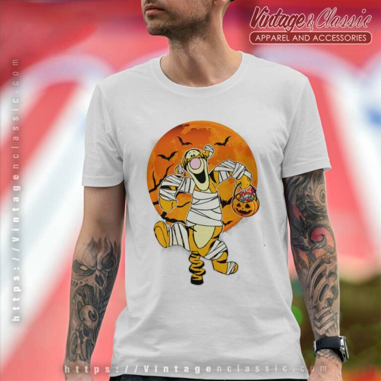 Disney Tigger Halloween Moon Shirt T Shirt Disney Tigger Halloween Moon Shirt T Shirt