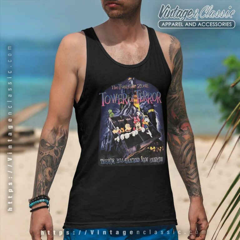 Disney Tower Of Terror Tank Top Racerback Disney Tower Of Terror Tank Top Racerback