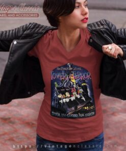 Disney Tower Of Terror V Neck TShirt