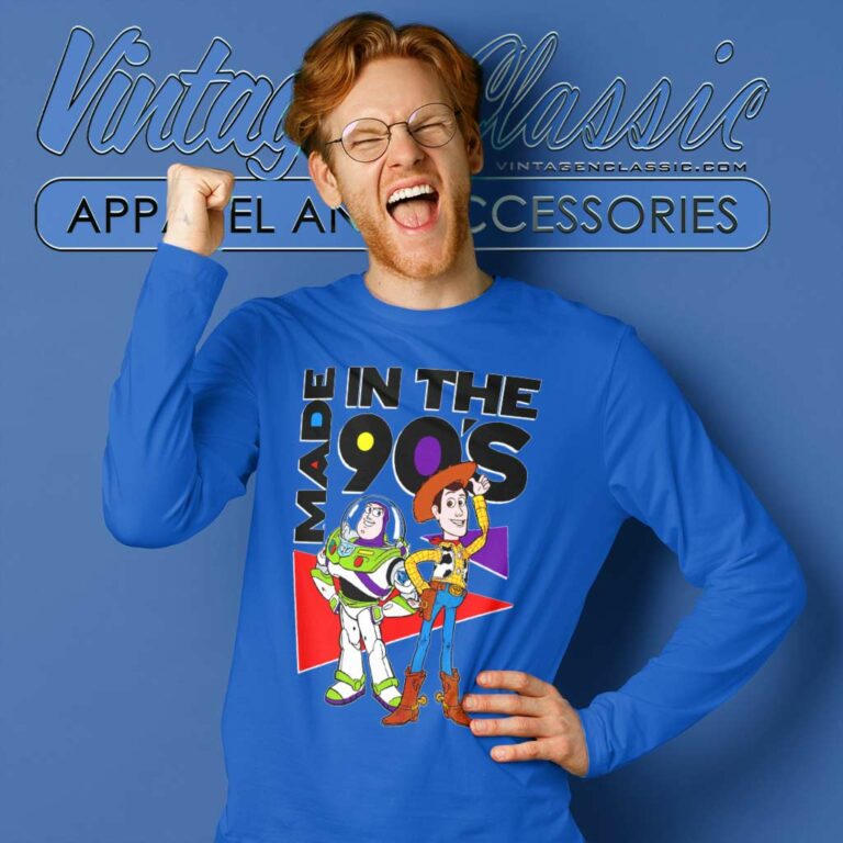 Disney Toy Story Made In The 90s Long Sleeve Tee Disney Toy Story Made In The 90s Long Sleeve Tee