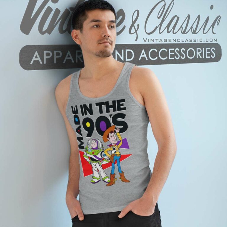 Disney Toy Story Made In The 90s Tank Top Racerback Disney Toy Story Made In The 90s Tank Top Racerback