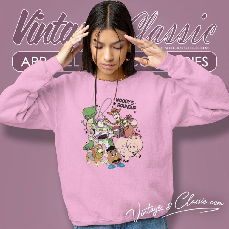 Disney Toy Story Movie Characters Sweatshirt Disney Toy Story Movie Characters Sweatshirt