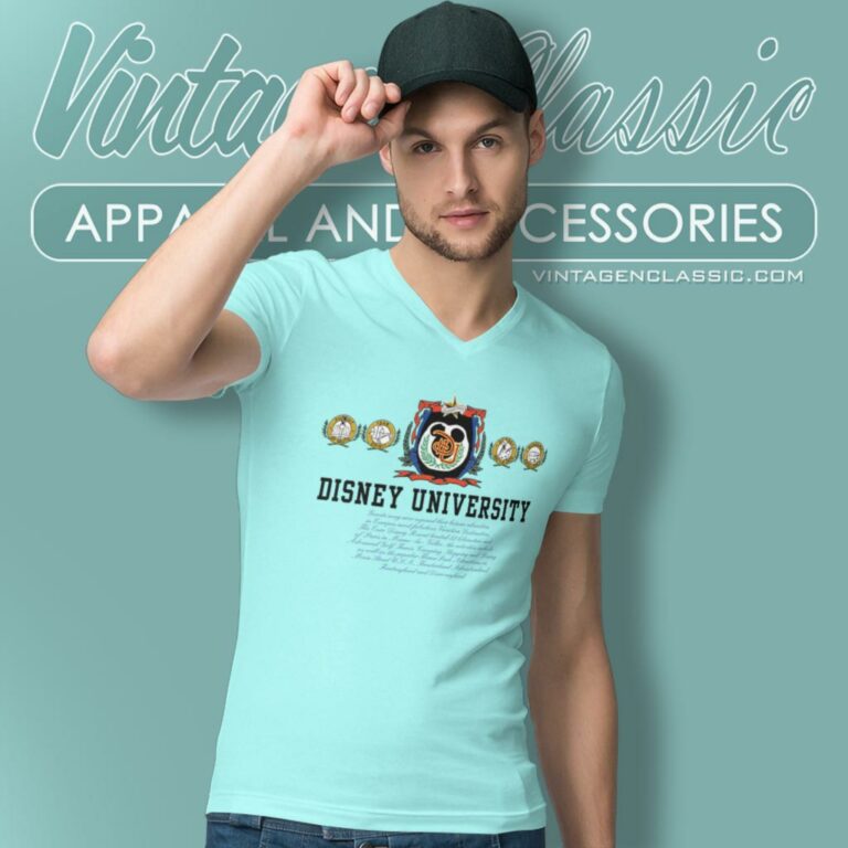 Disney University Mickey Mouse V Neck TShirt Disney University Mickey Mouse V Neck TShirt