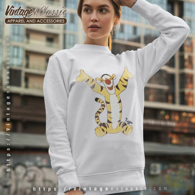 Disney Winnie The Pooh Tigger Sweatshirt Disney Winnie The Pooh Tigger Sweatshirt
