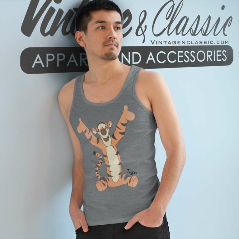 Disney Winnie The Pooh Tigger Tank Top Racerback Disney Winnie The Pooh Tigger Tank Top Racerback