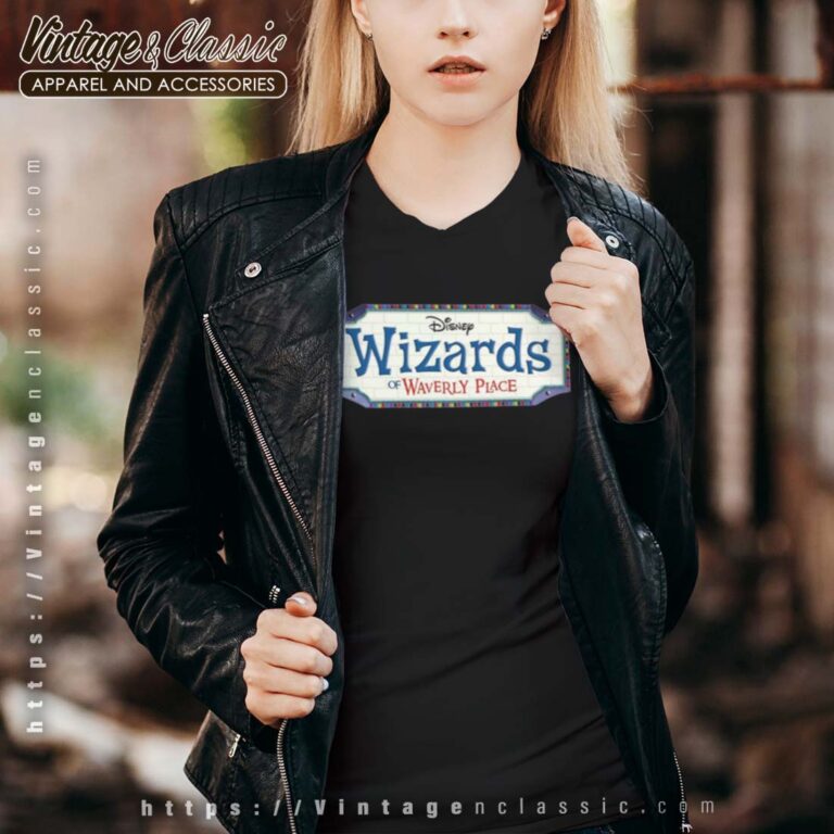 Disney Wizards Of Waverly Place vneck Disney Wizards Of Waverly Place vneck