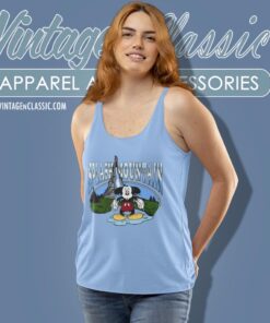 Disneyland Disney World Splash Mountain Mickey Tank Top Racerback