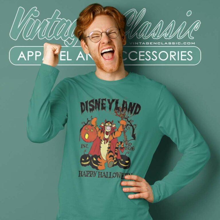 Disneyland Tiger Halloween Long Sleeve Tee Disneyland Tiger Halloween Long Sleeve Tee