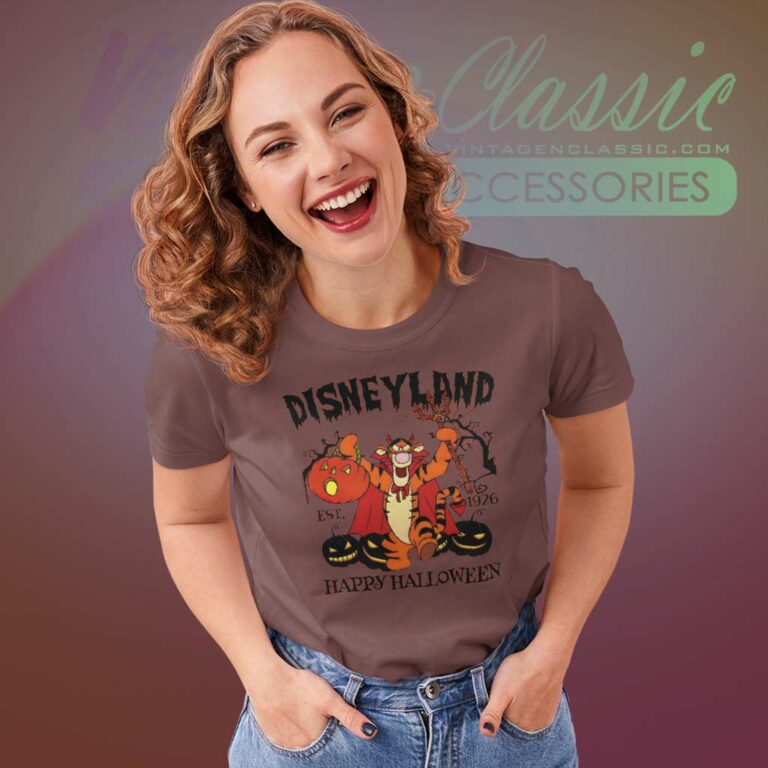 Disneyland Tiger Halloween Women TShirt Disneyland Tiger Halloween Women TShirt