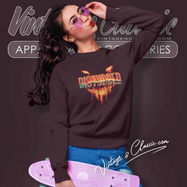 Disturbed 2024 Tour Shirt Disturbed With Falling In Reverse Concert Sweatshirt Disturbed 2024 Tour Shirt Disturbed With Falling In Reverse Concert Sweatshirt