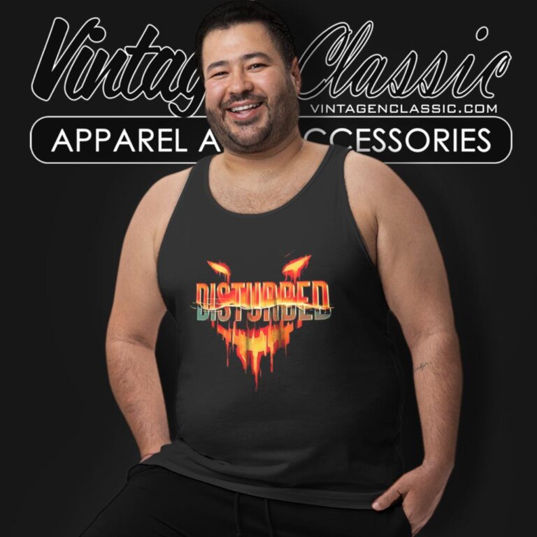 Disturbed 2024 Tour Shirt Disturbed With Falling In Reverse Concert Tank Top Racerback Disturbed 2024 Tour Shirt Disturbed With Falling In Reverse Concert Tank Top Racerback