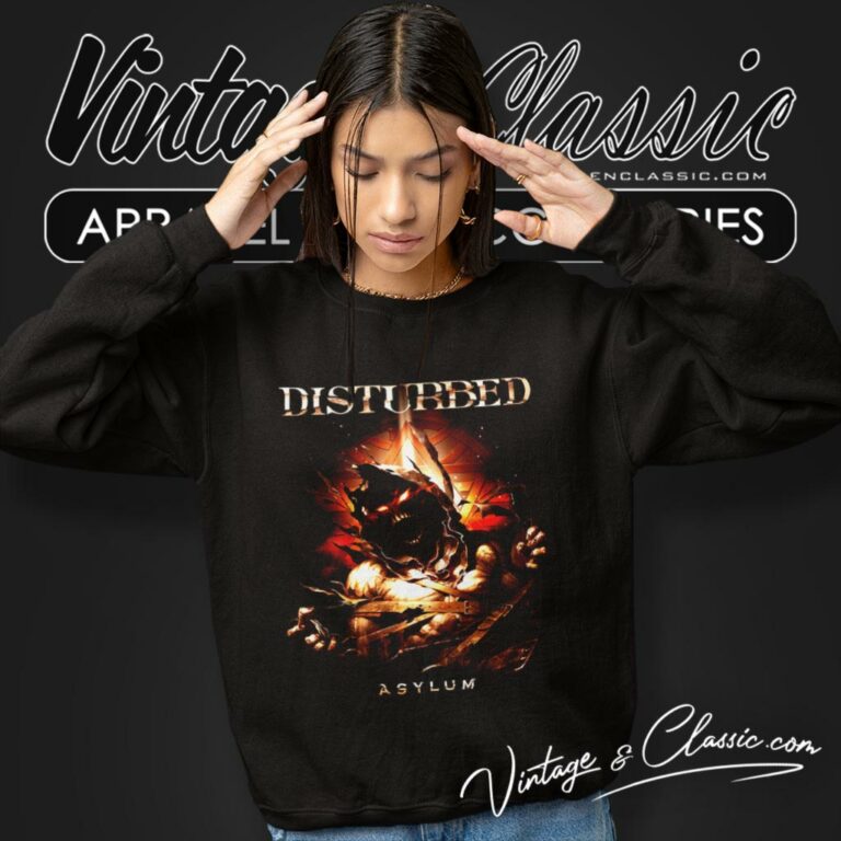 Disturbed Asylum Album Sweatshirt Disturbed Asylum Album Sweatshirt