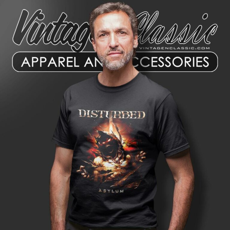Disturbed Asylum Album T Shirt Disturbed Asylum Album T Shirt