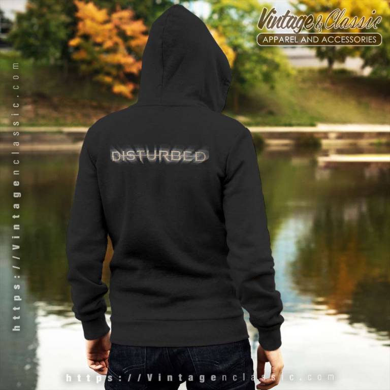 Disturbed Backside Hoodie Disturbed Backside Hoodie