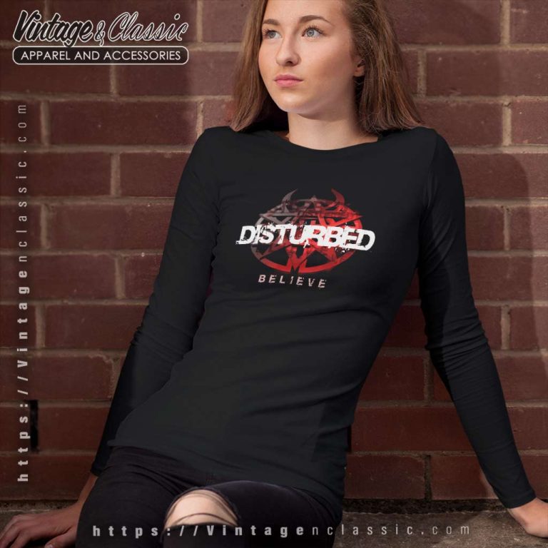 Disturbed Believe Long Sleeve Tee Disturbed Believe Long Sleeve Tee