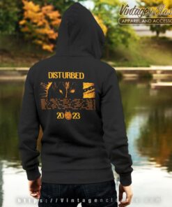 Disturbed Chains Tour Backside Hoodie