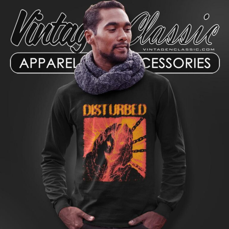 Disturbed Chains Tour Long Sleeve Tee Disturbed Chains Tour Long Sleeve Tee