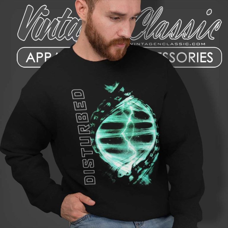 Disturbed Dna Storm Sweatshirt Disturbed Dna Storm Sweatshirt