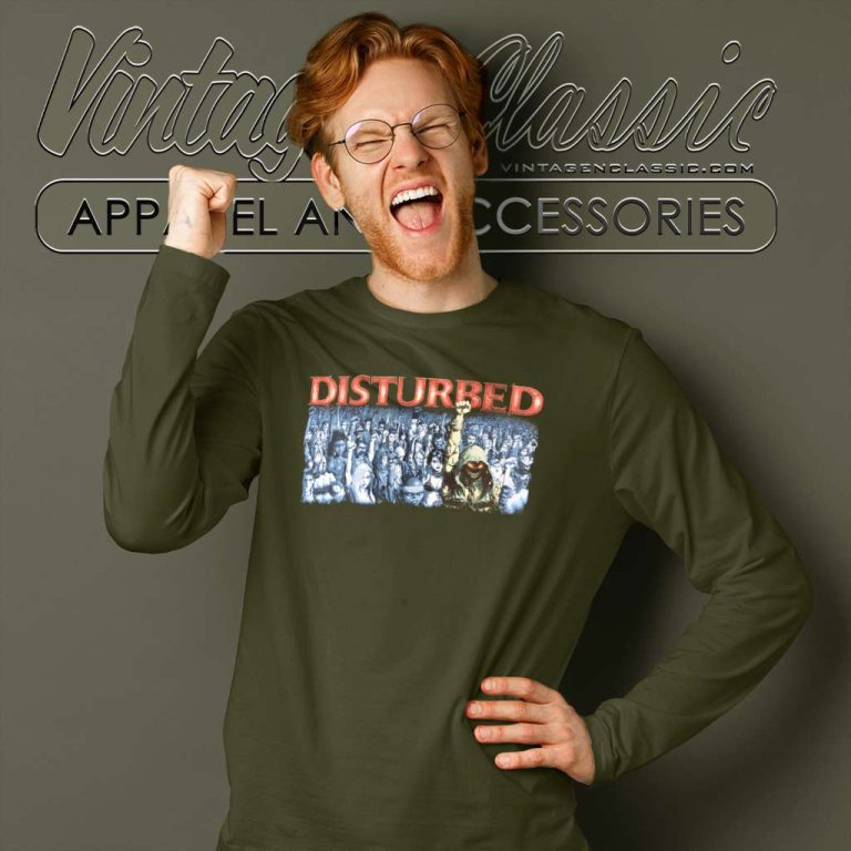 Disturbed Giant In Us Long Sleeve Tee Disturbed Giant In Us Long Sleeve Tee